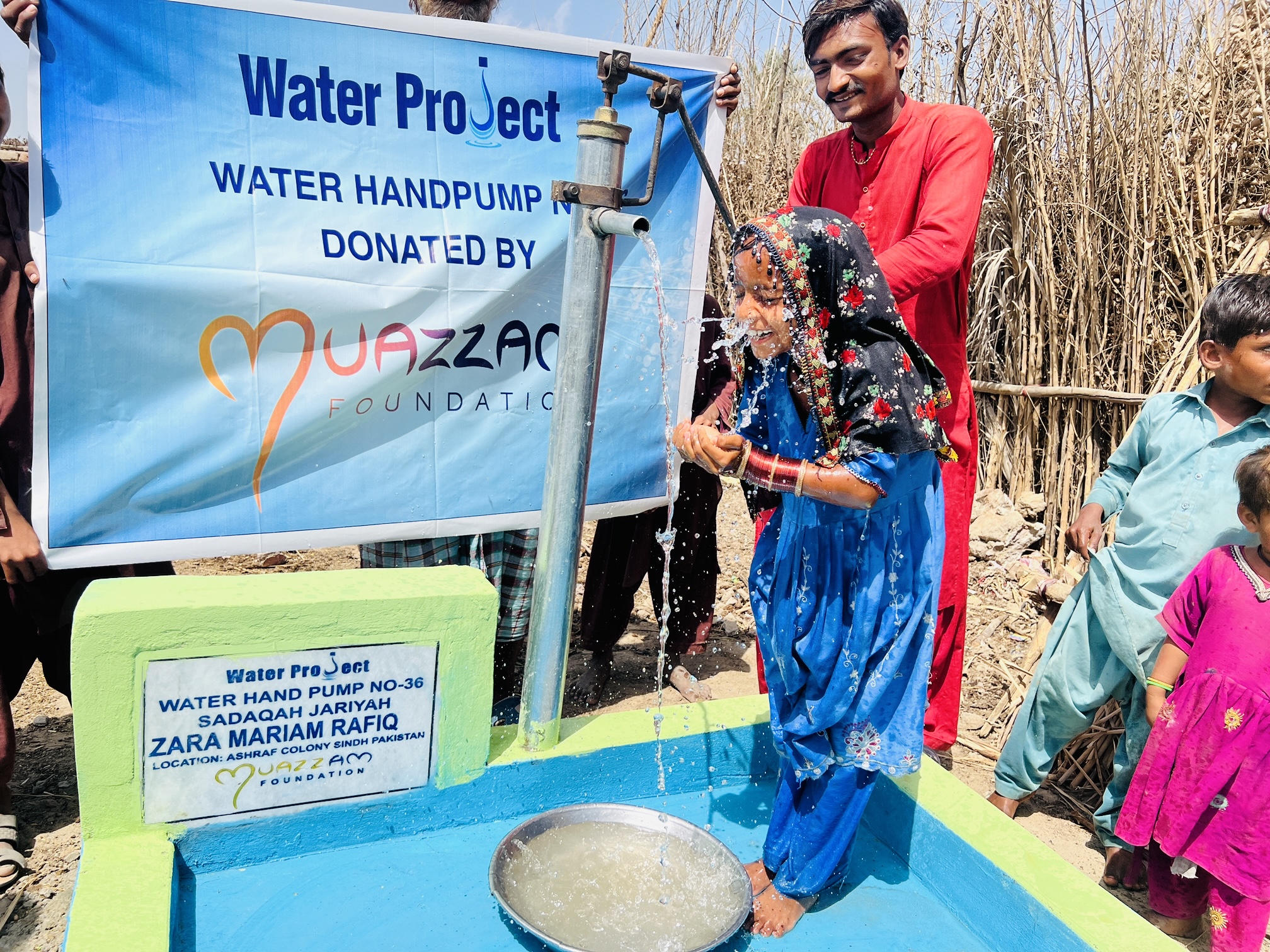 Installed A Hand Pump